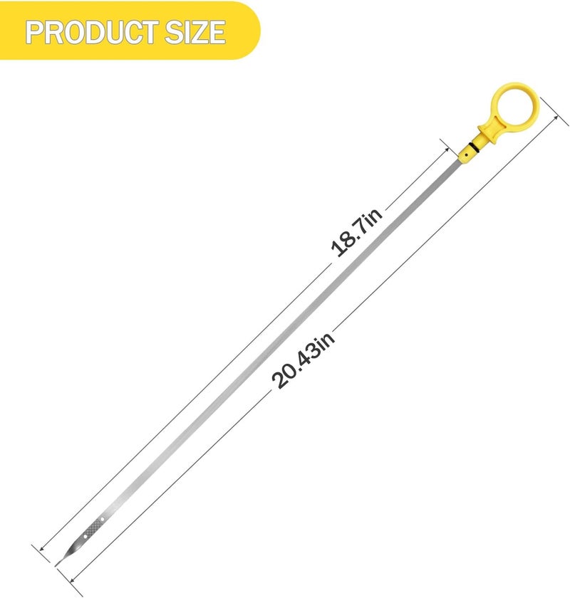 VerRich Engine Oil Dipstick Compatible with Ford F150 11-14 F-150 OE br3z6750a for 5.0L-V8 Engine - Image 2